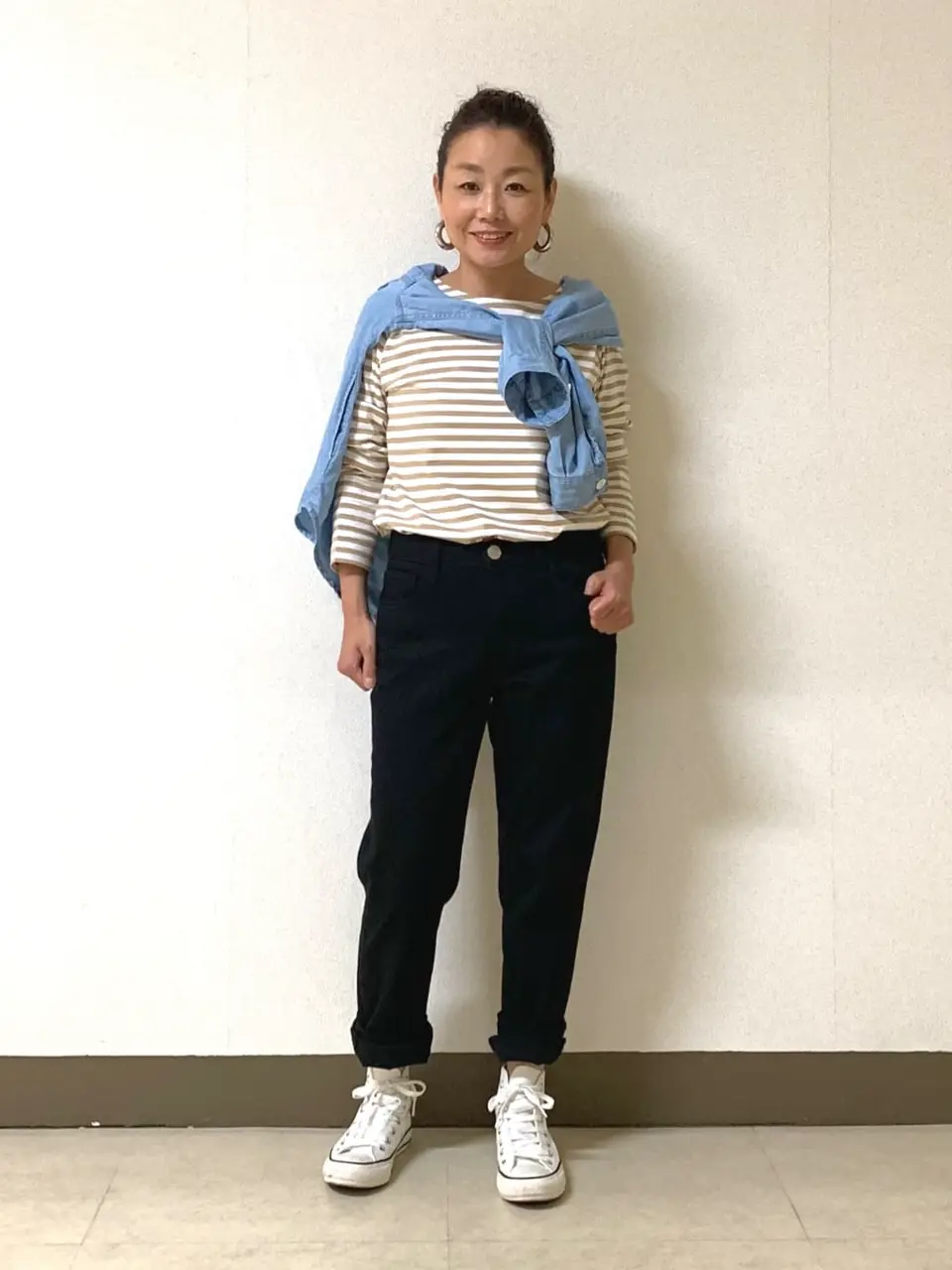 自由区 坂本 コーディネート画像