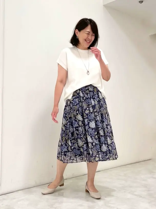 自由区 大野 コーディネート画像