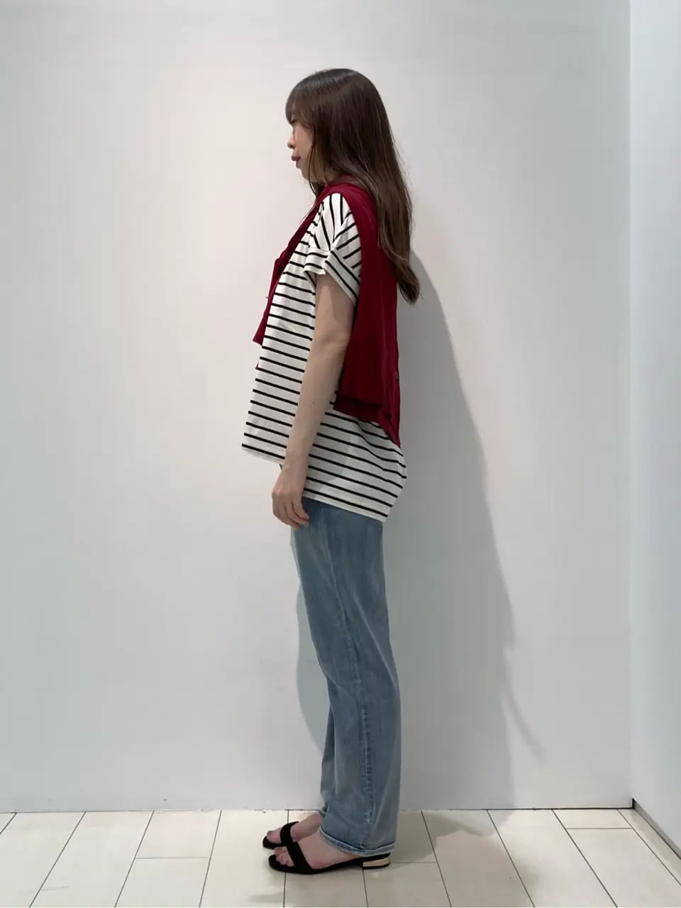 自由区 檀 コーディネート画像