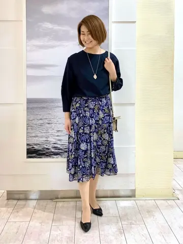 自由区 中鉢 コーディネート画像