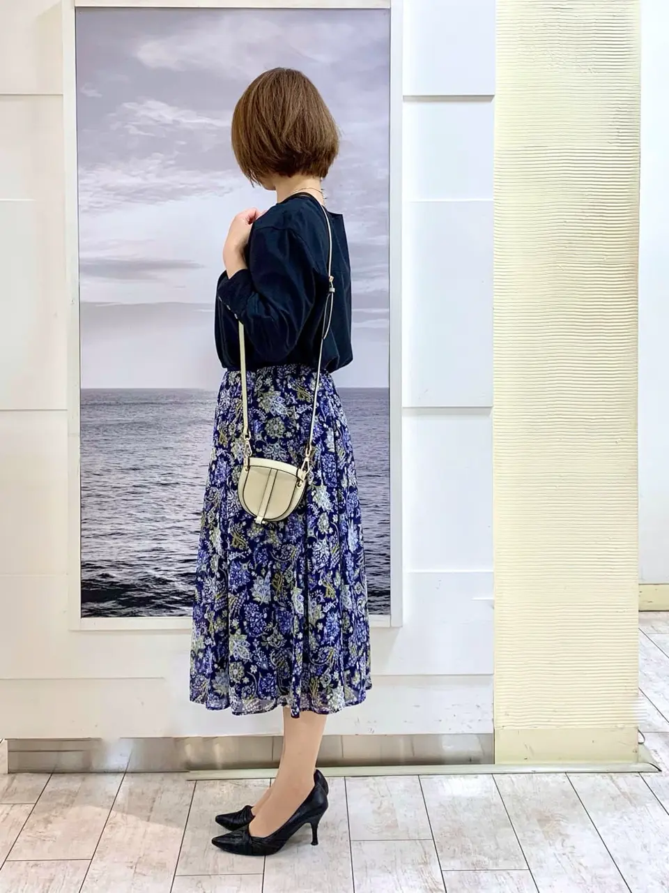 自由区 中鉢 コーディネート画像