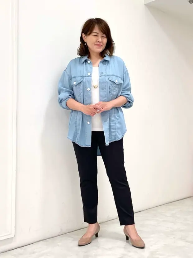 自由区 大野 コーディネート画像