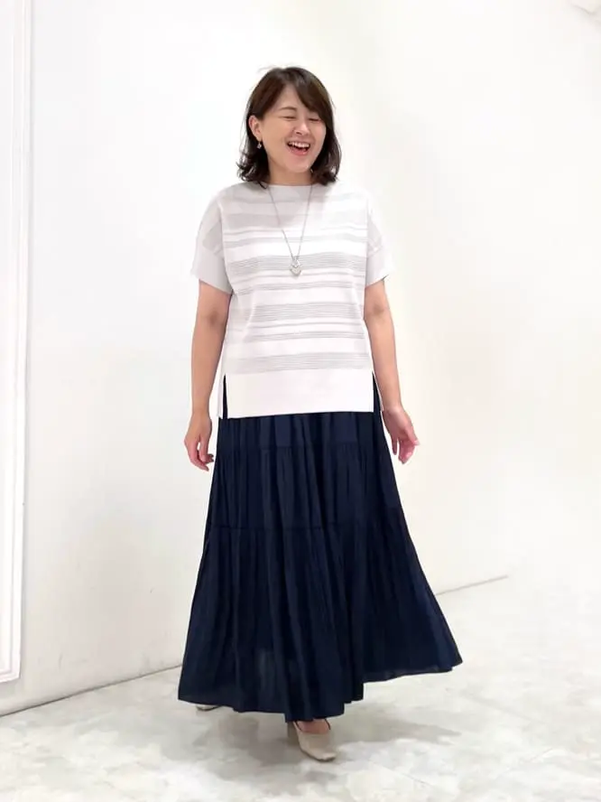 自由区 大野 コーディネート画像