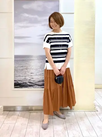 自由区 中鉢 コーディネート画像