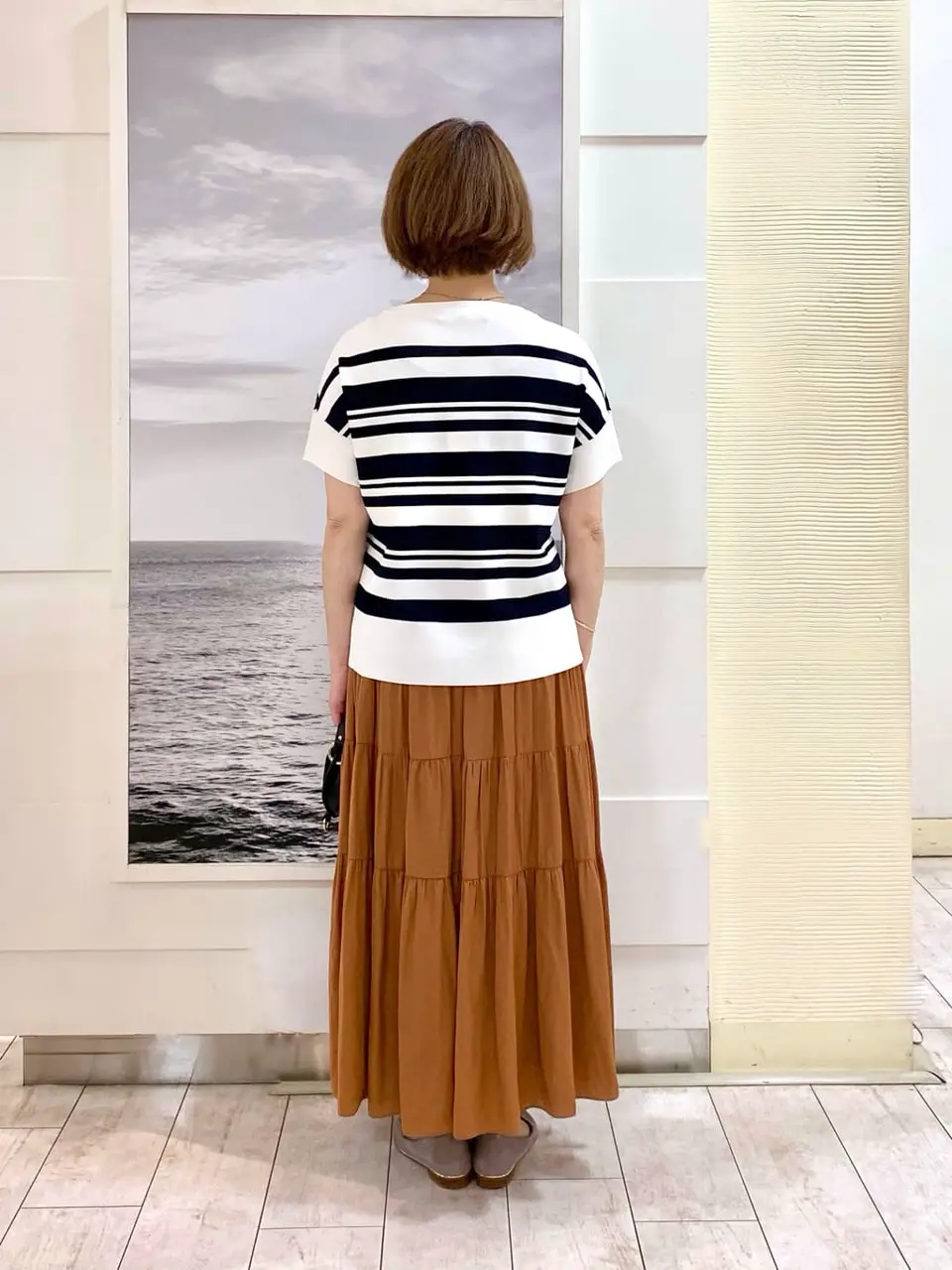 自由区 中鉢 コーディネート画像