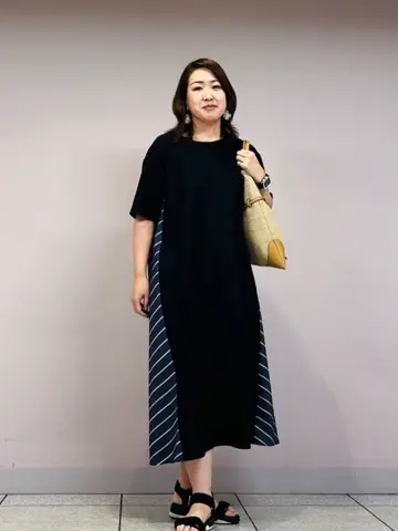 自由区 上島 コーディネート画像