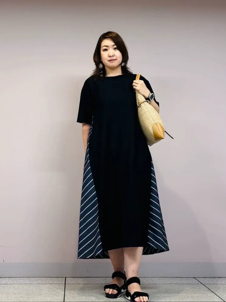 自由区 上島 コーディネート画像