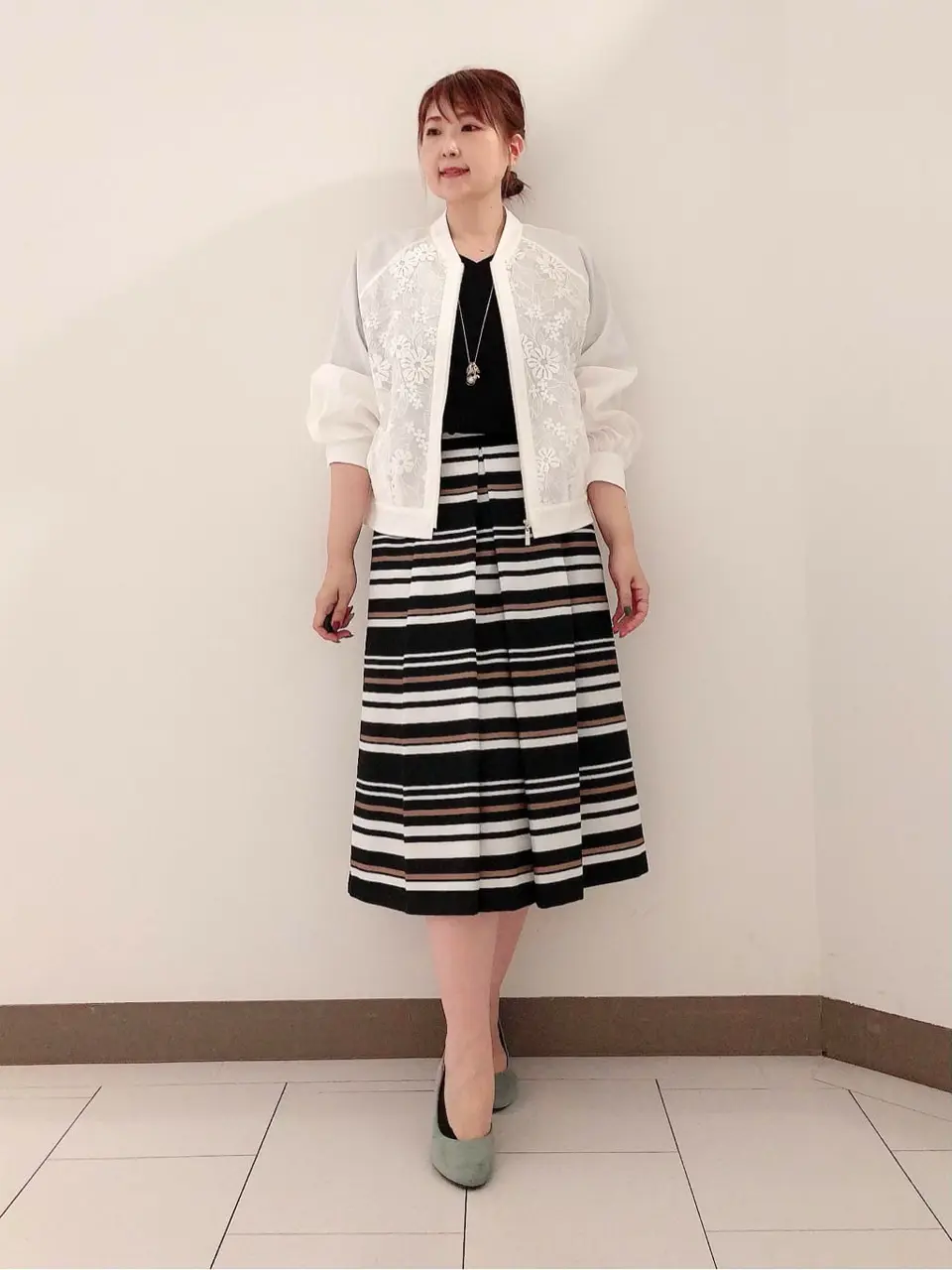 自由区 スタッフ コーディネート画像