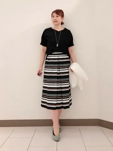 自由区 スタッフ コーディネート画像