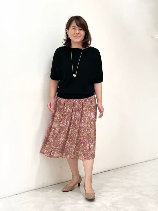 自由区 大野 コーディネート画像