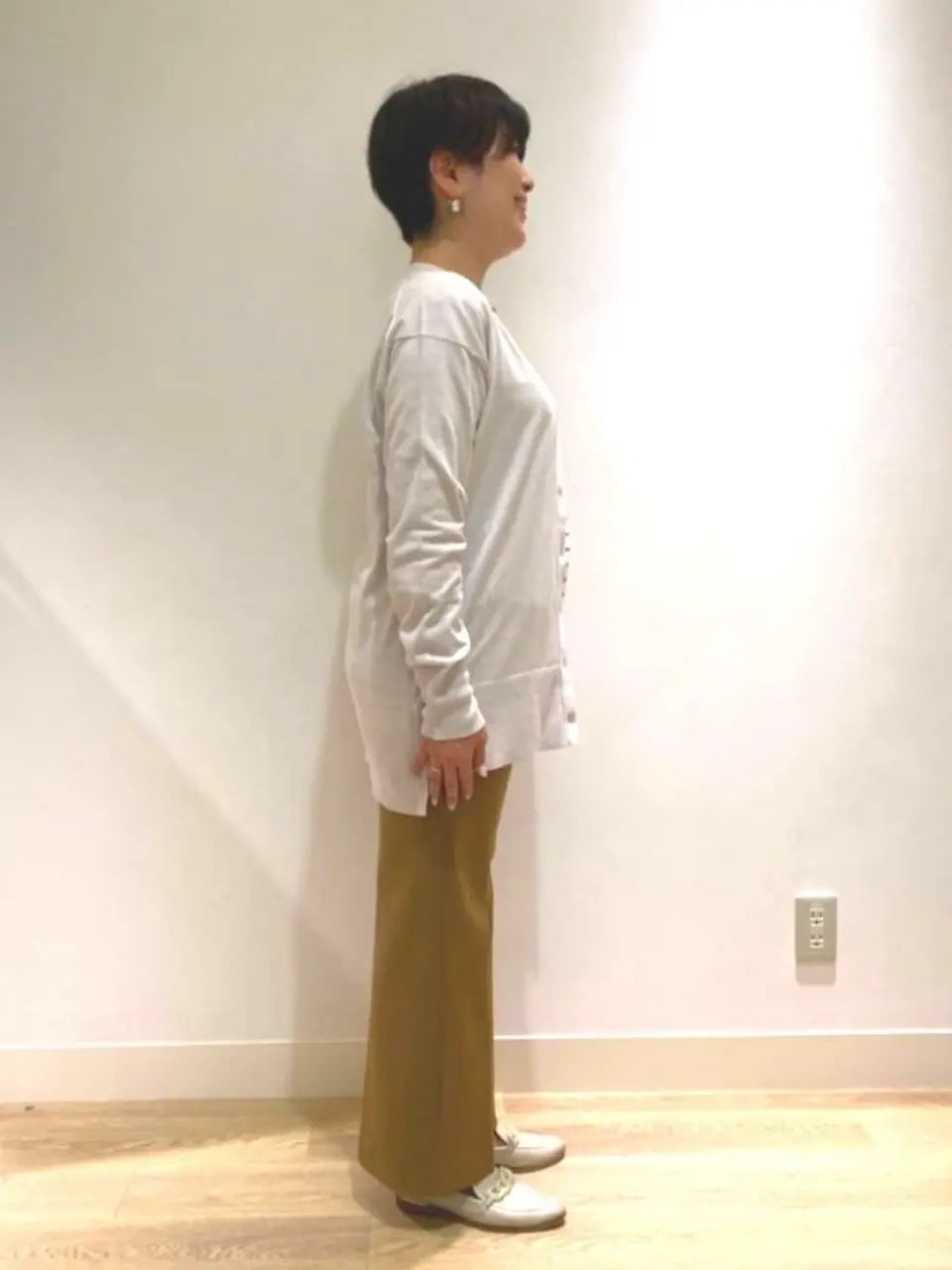 自由区 田中 コーディネート画像