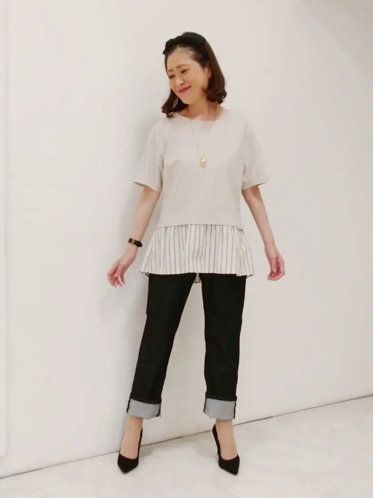 自由区 八田 コーディネート画像