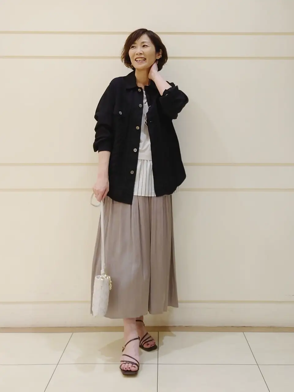 自由区 maruri コーディネート画像