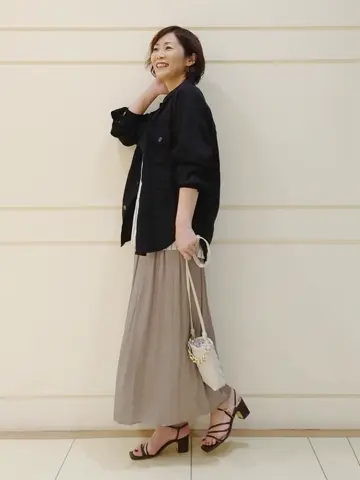 自由区 maruri コーディネート画像