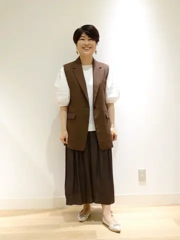 自由区 田中 コーディネート画像