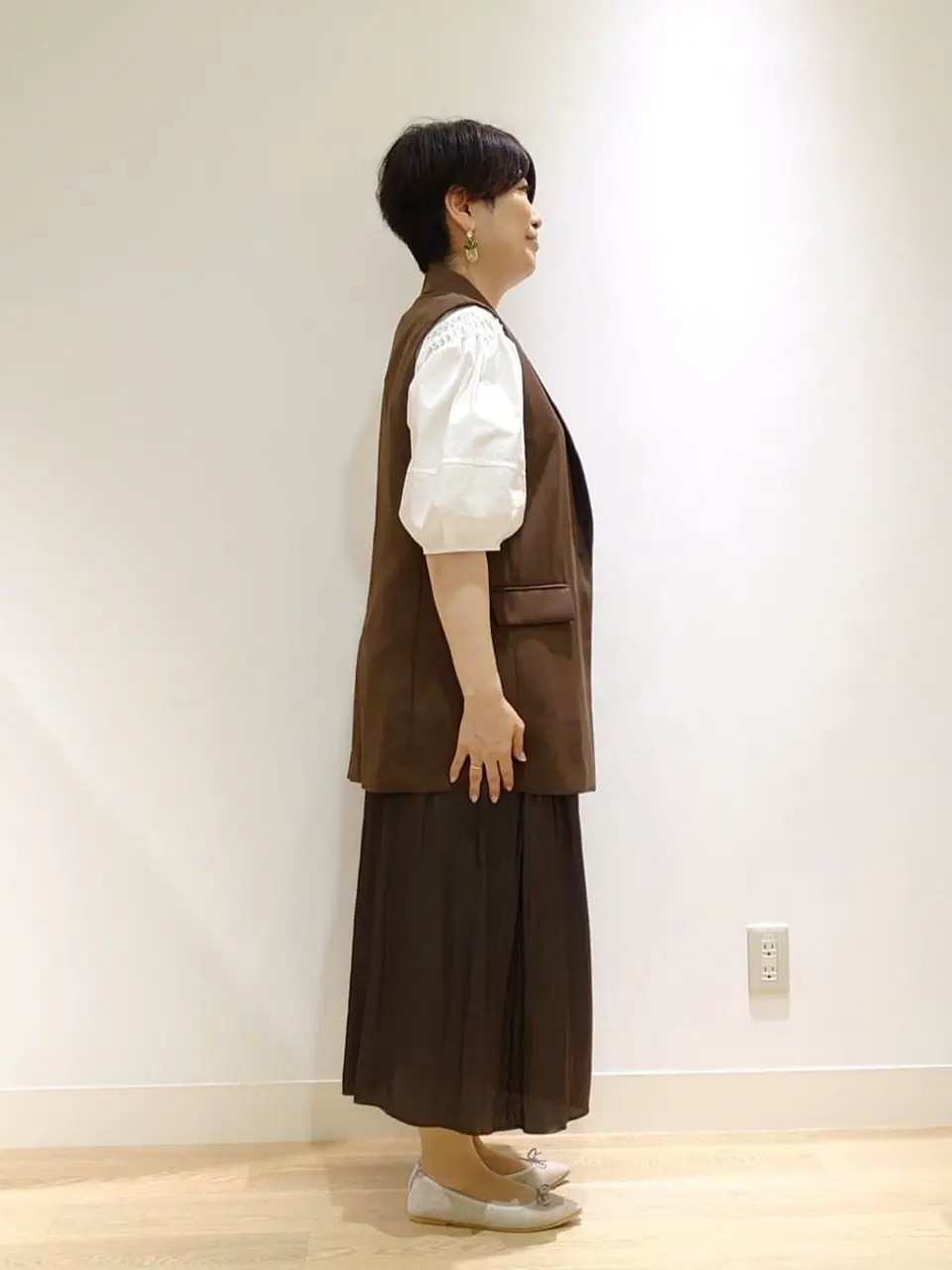 自由区 田中 コーディネート画像