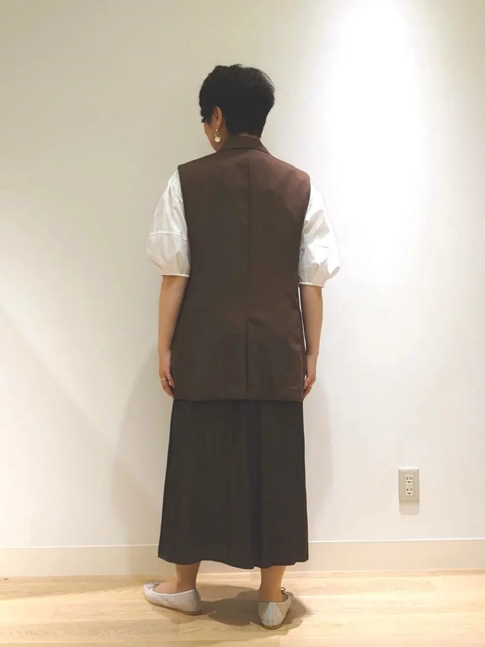 自由区 田中 コーディネート画像