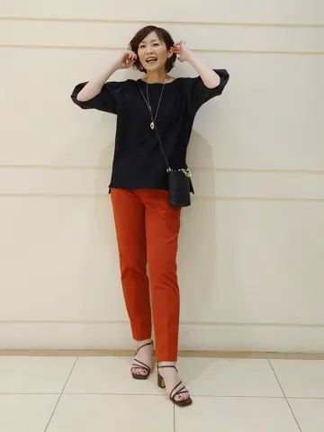 自由区 maruri コーディネート画像