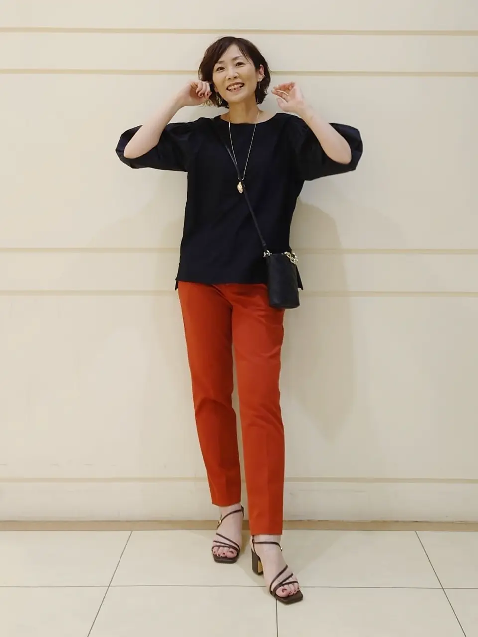 自由区 maruri コーディネート画像