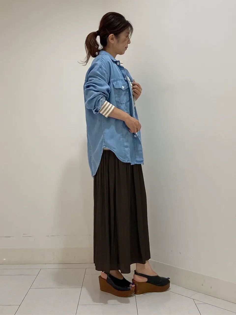 自由区 KAZU コーディネート画像