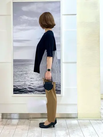 自由区 中鉢 コーディネート画像