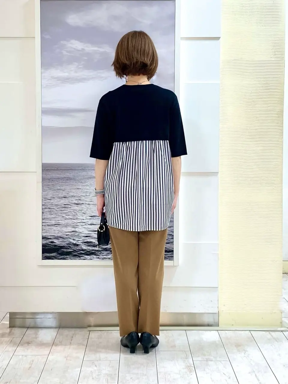 自由区 中鉢 コーディネート画像