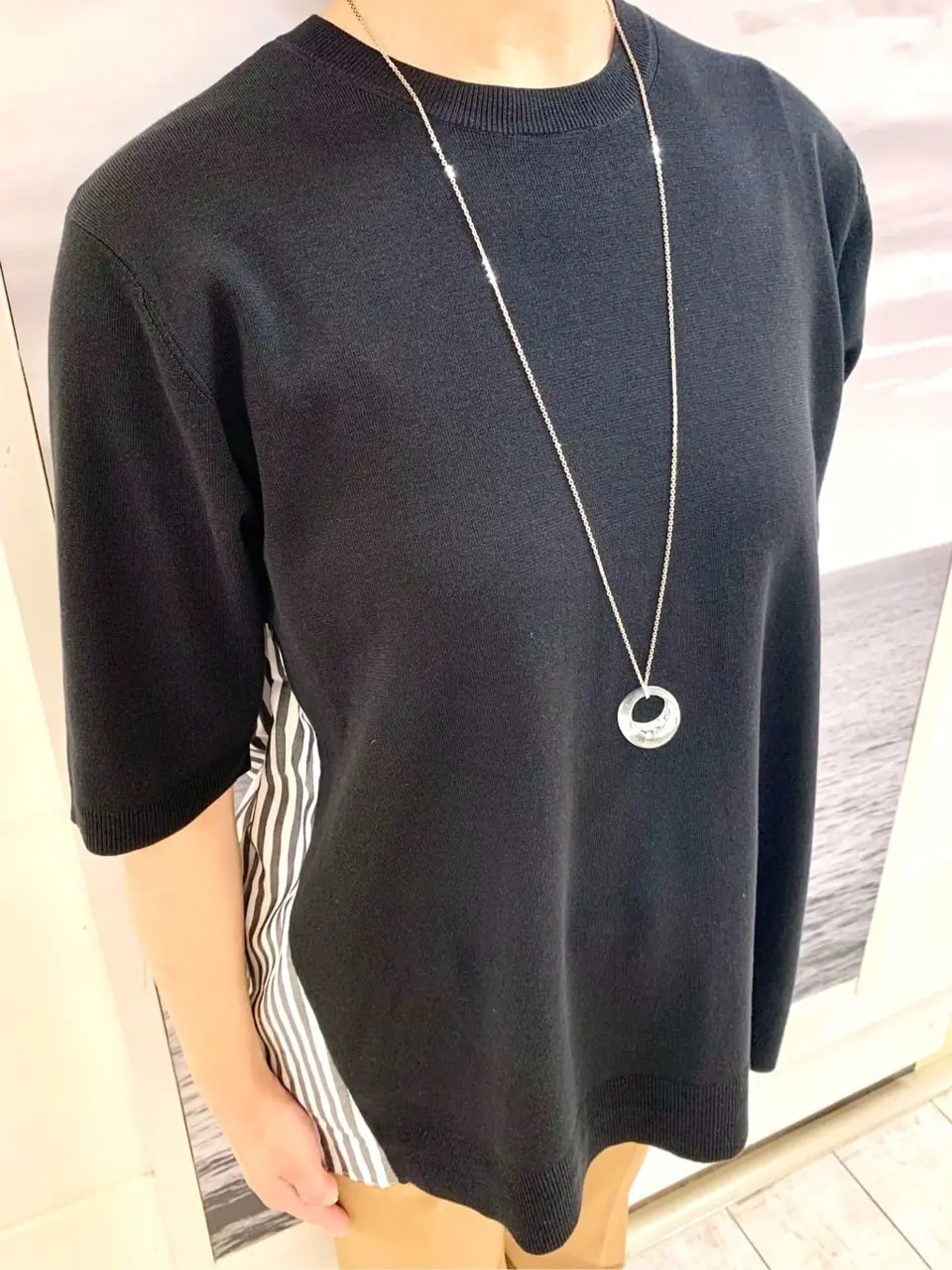 自由区 中鉢 コーディネート画像