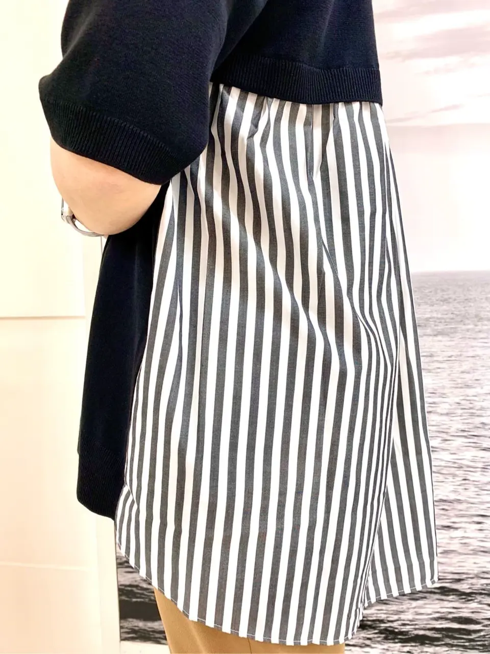 自由区 中鉢 コーディネート画像