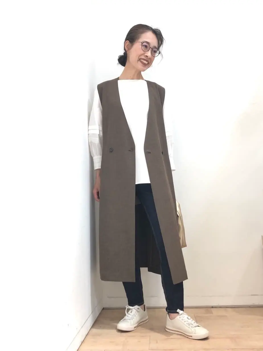 自由区 中尾 コーディネート画像