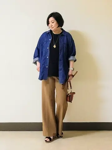 自由区 宇野 コーディネート画像