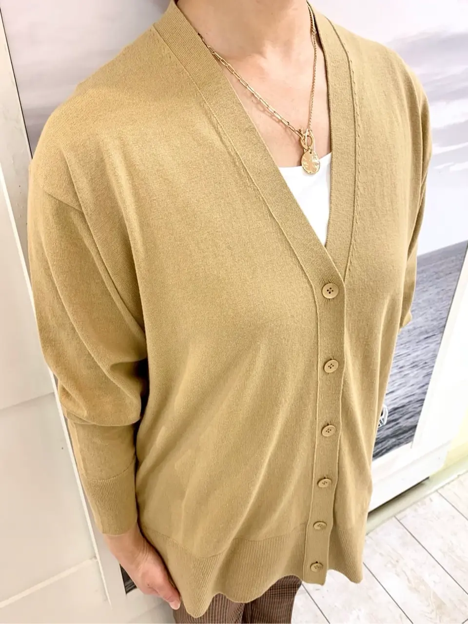 自由区 中鉢 コーディネート画像