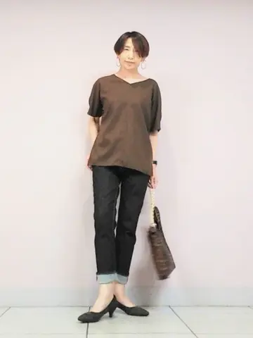 自由区 浅野 コーディネート画像