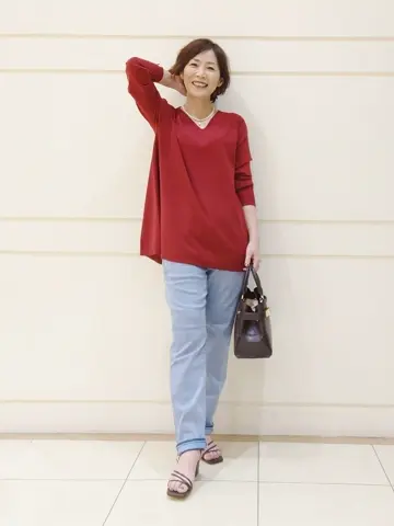 自由区 maruri コーディネート画像