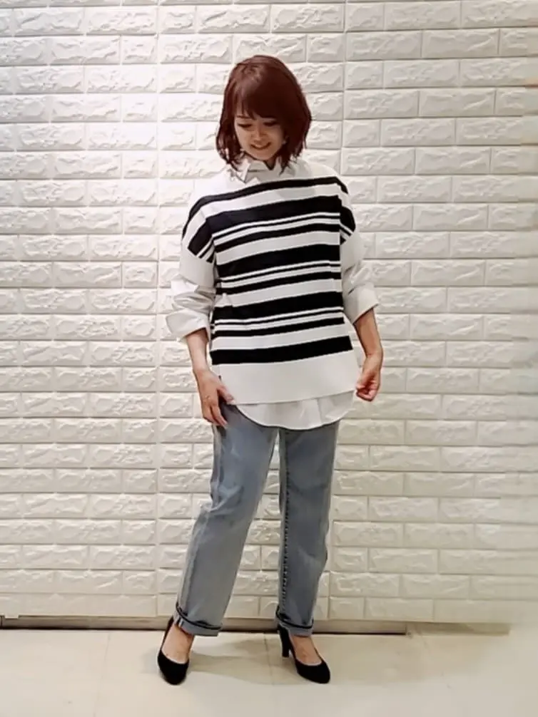 自由区 森崎 コーディネート画像