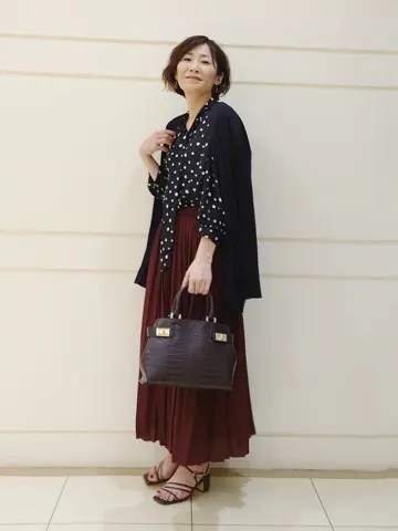 自由区 maruri コーディネート画像