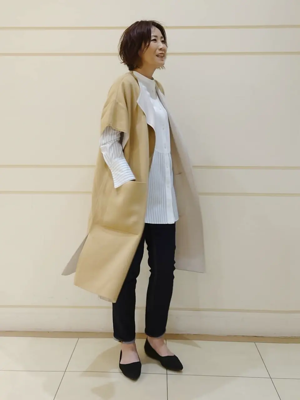 自由区 maruri コーディネート画像