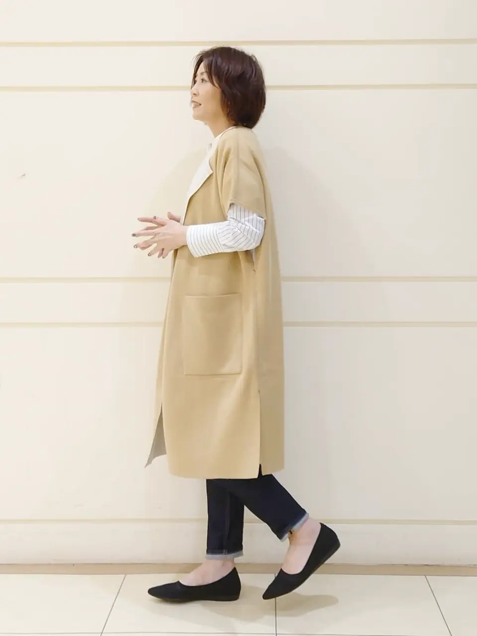 自由区 maruri コーディネート画像