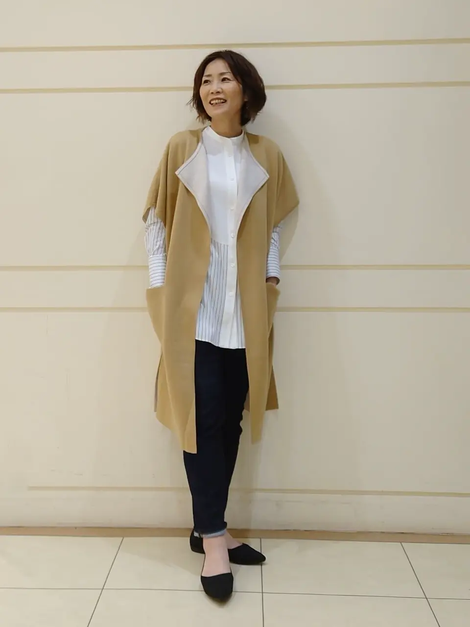 自由区 maruri コーディネート画像