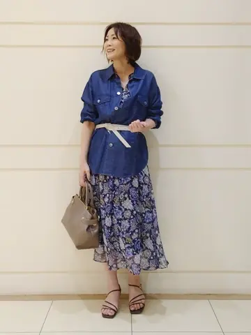 自由区 maruri コーディネート画像