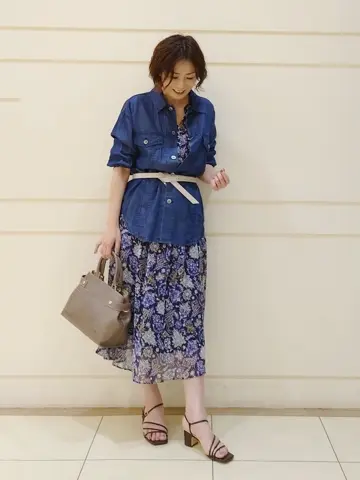 自由区 maruri コーディネート画像