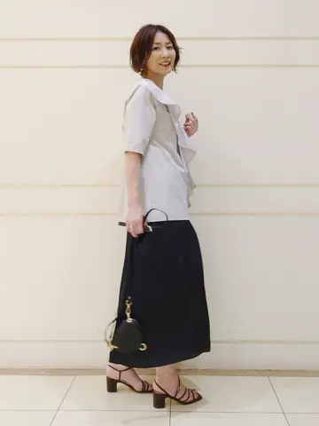 自由区 maruri コーディネート画像