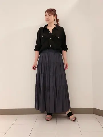 自由区 スタッフ コーディネート画像