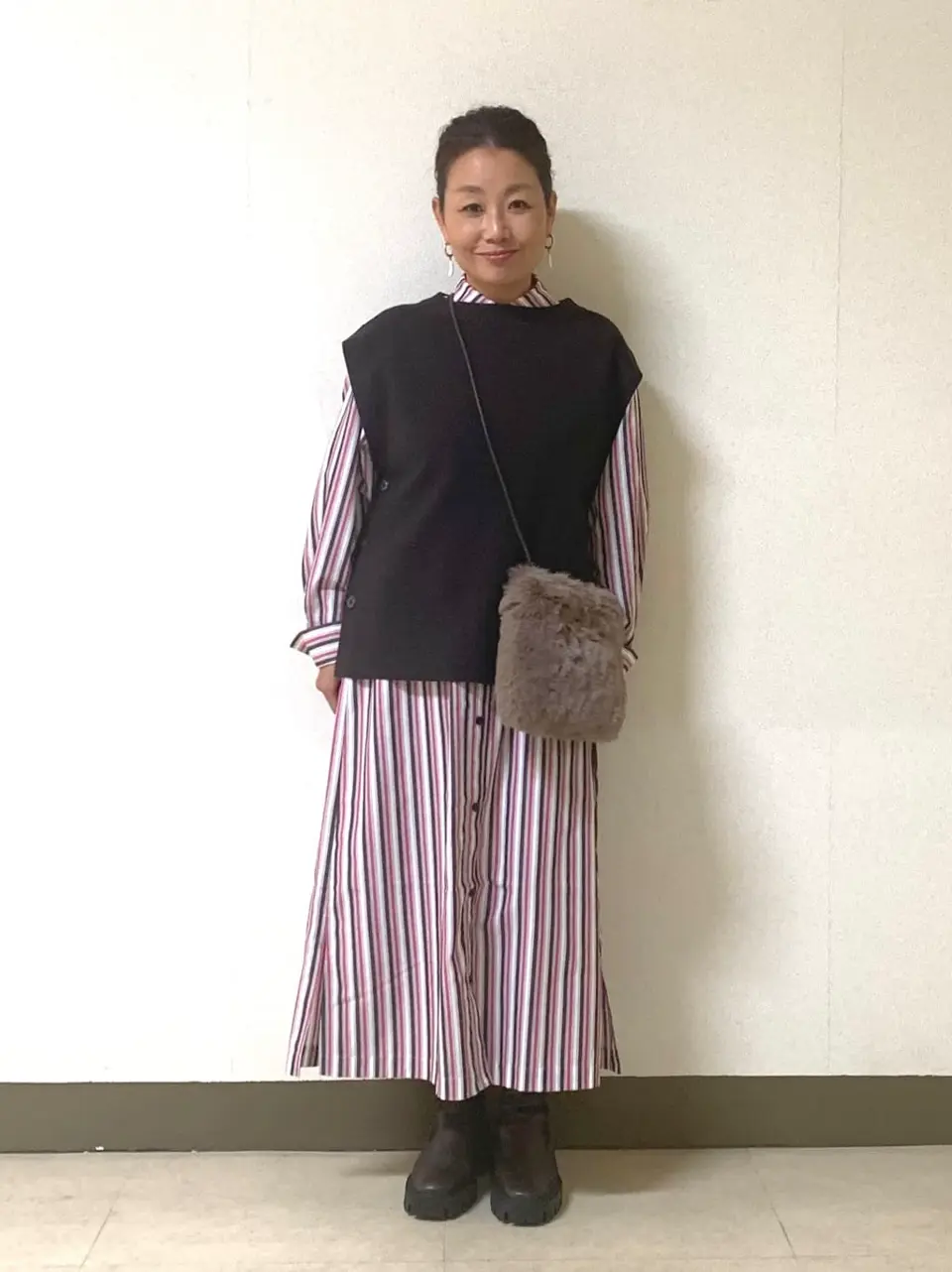 自由区 坂本 コーディネート画像