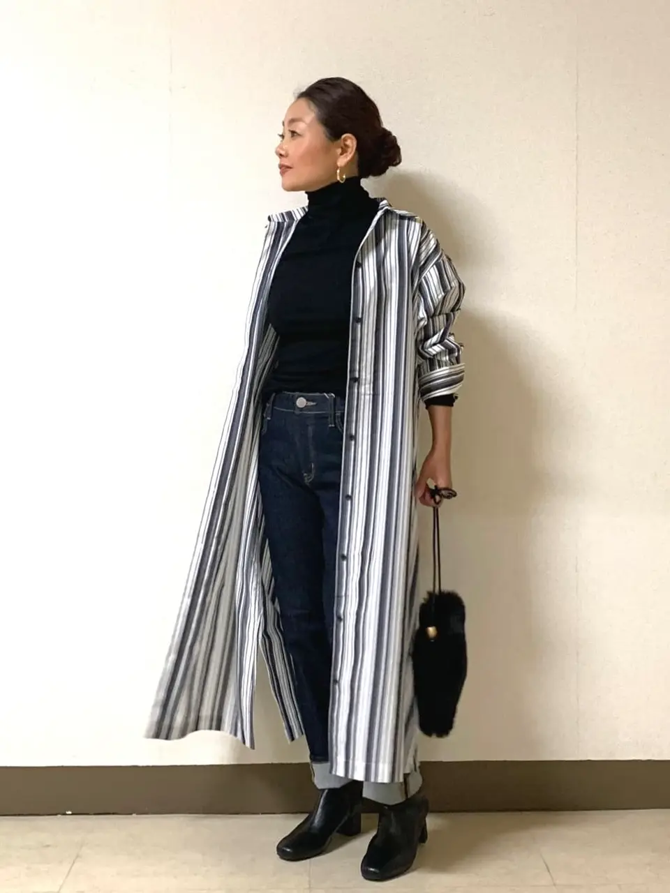 自由区 坂本 コーディネート画像