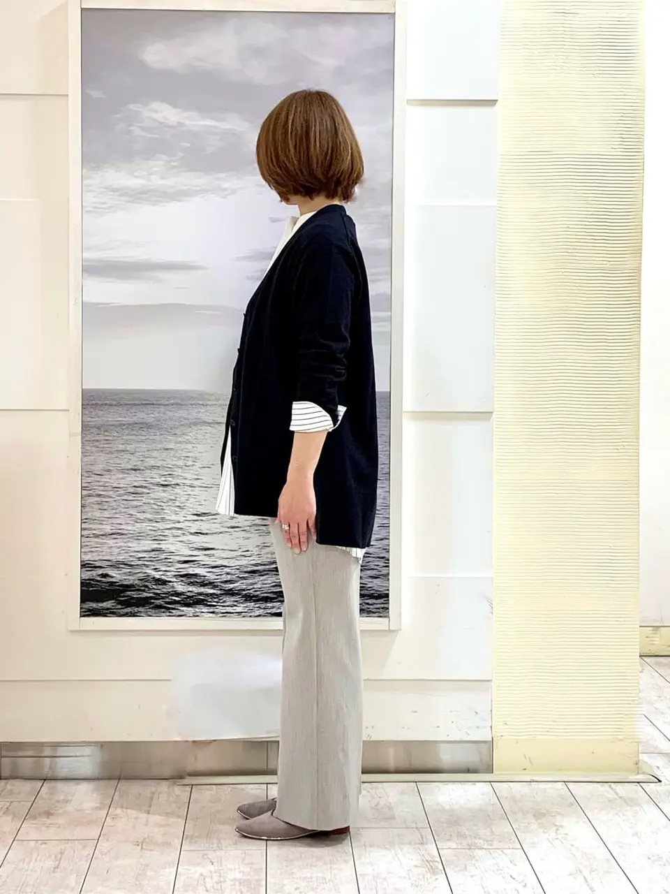 自由区 中鉢 コーディネート画像