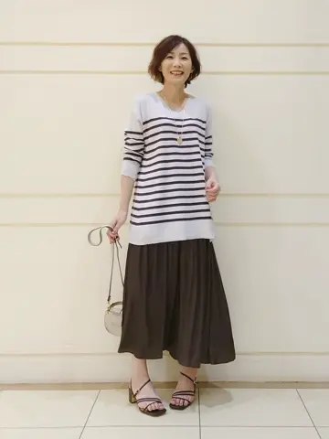 自由区 maruri コーディネート画像