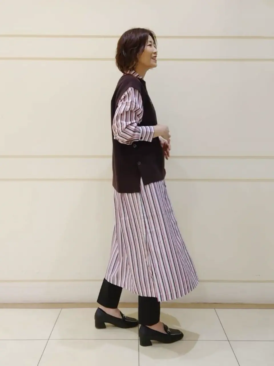 自由区 maruri コーディネート画像