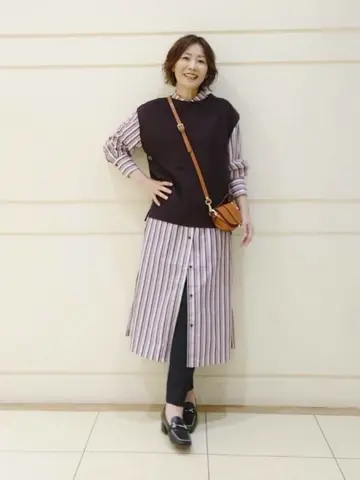 自由区 maruri コーディネート画像