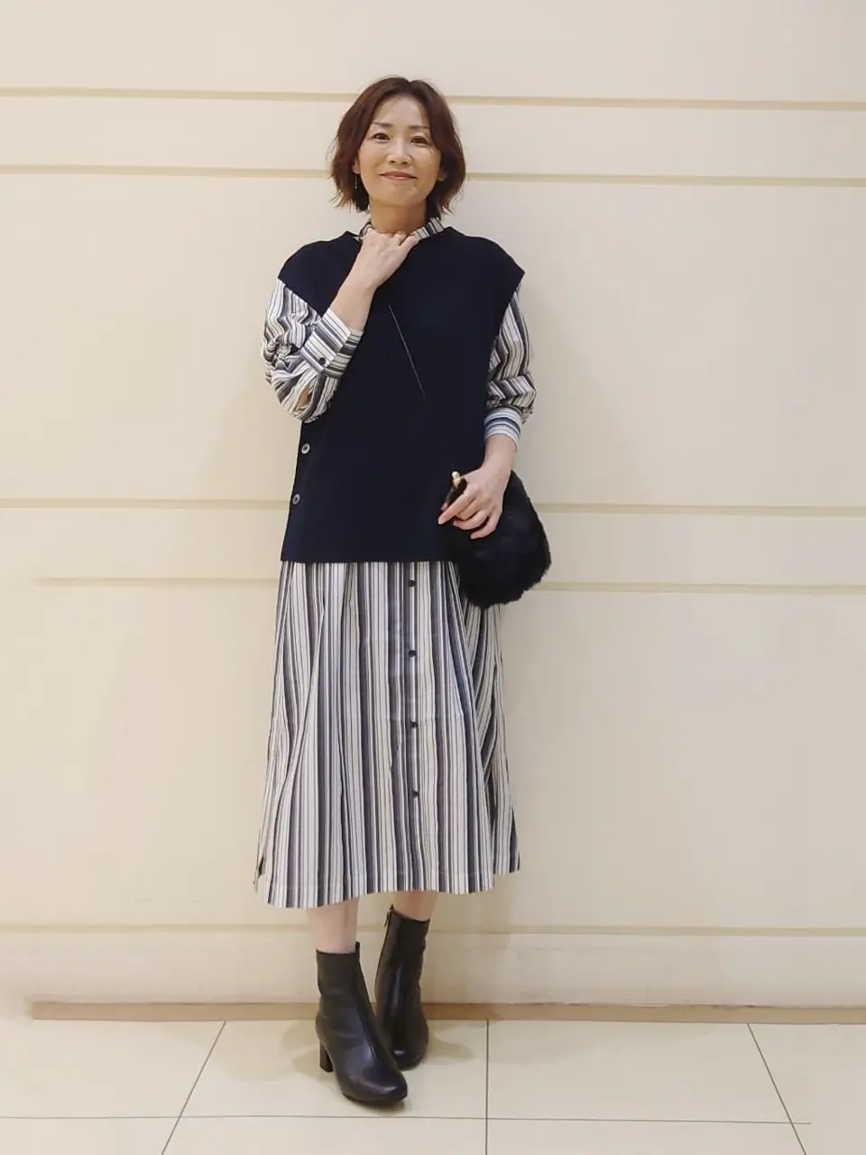 自由区 maruri コーディネート画像