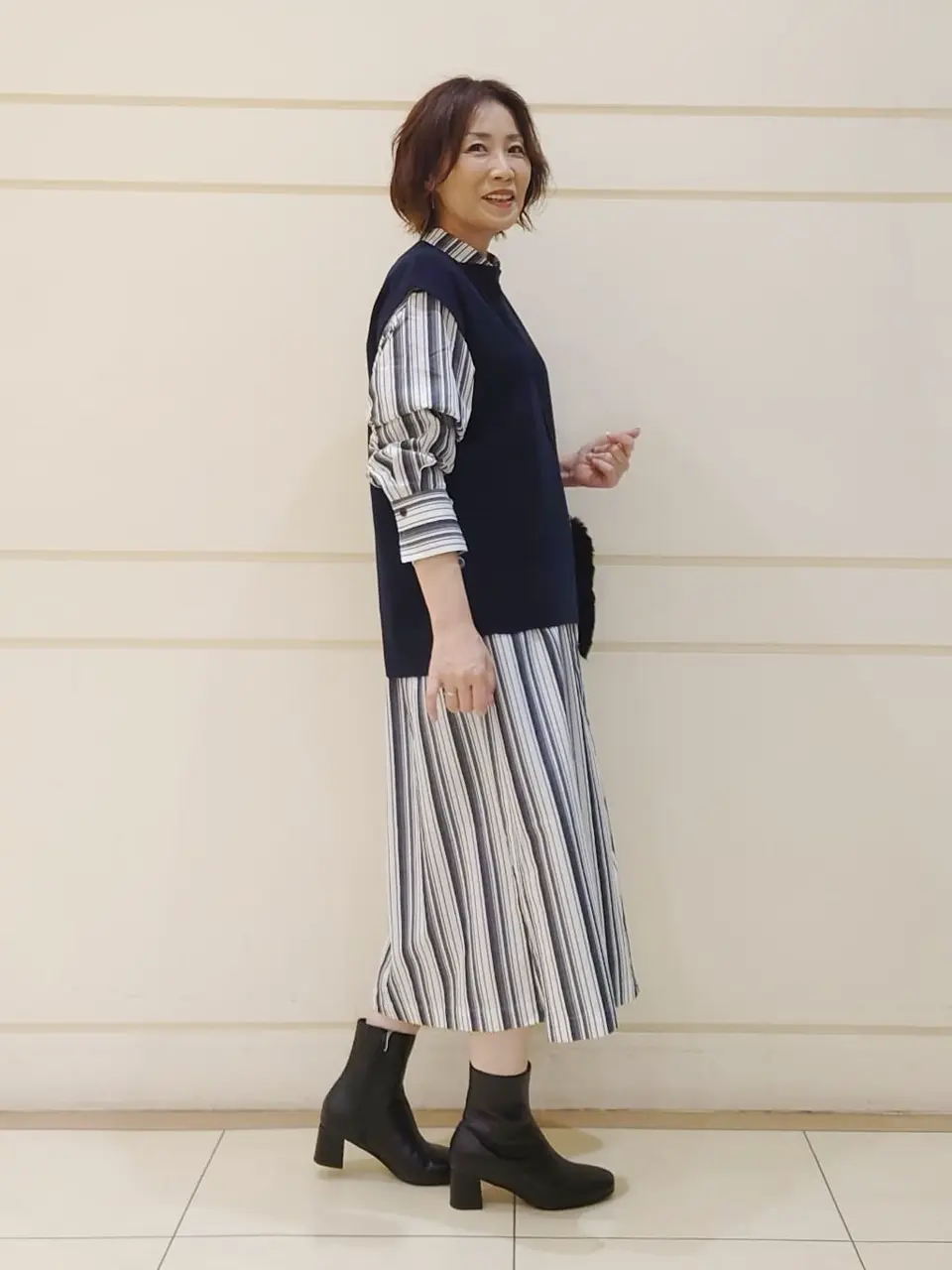 自由区 maruri コーディネート画像